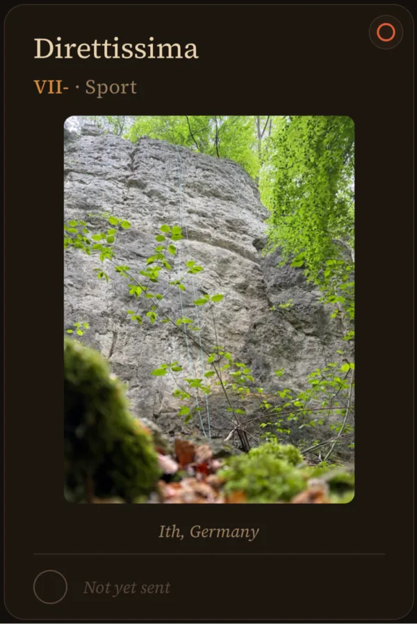 Direttissima &mdash; VII- &middot; Sport &middot; Ith, Germany &middot; not yet sent
